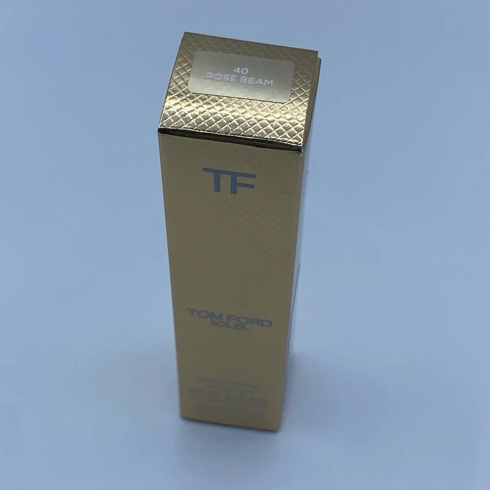 Tom Ford Soleil Ultra Shine Luxury Lip Color, 40 Rose Beam Lipstick NIB‎